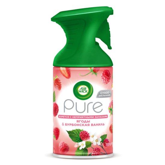 Освежитель воздуха  AIR WICK Pure Счастье в каждой ноте 250мл сух.расп.