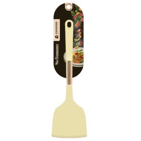 Лопатка ATMOSPHERE Свежеприготовленный/FreshCook 31,5см широкая силикон, бук