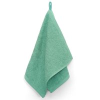 Полотенце кухонное махр. 50х30см бирюзовое, арт.ПМ-50 бирюзовое