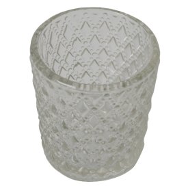 Подсвечник MAXIJOY Crystal 5,5х5,5х6,5см стекло