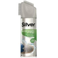 Пропитка для обуви SILVER Universal защита от воды для всех видов кожи и текстиля 250мл