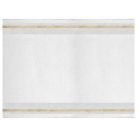 Скатерть CLEANELLY Золото 200х150см белая, арт.ПЦ2256-6685,101