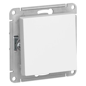 Переключатель  1-клавишный Systeme Electric ATLASDESIGN схема 7 10АХ механизм белый