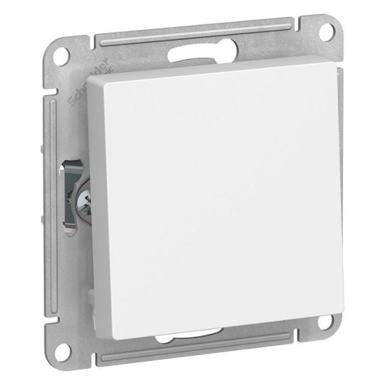 Переключатель  1-клавишный Systeme Electric ATLASDESIGN схема 7 10АХ механизм белый