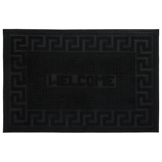 Коврик VORTEX Welcome приветствие 40х60см резина черный