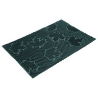 Коврик VORTEX Клен 40х60см резина черный