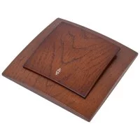 Проходной выключатель Nilson Touran wood