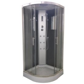 Кабина душевая Omega 90x90x215см г/м низкий поддон 1/4 круга