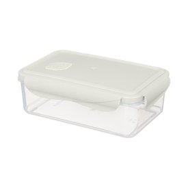 Контейнер для продуктов PHIBO Эко Стайл/Eco Style 1,1л 20,3х13,2х7см 4 замка прямоугольный с клапано