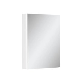Шкаф зеркальный ЭКВИЛ Prime LED-посветка 60х80см белый