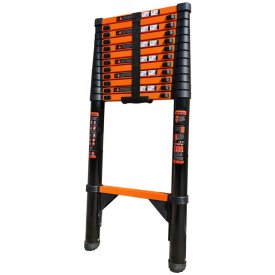 Лестница стальная телескопическая BESTENHAUS 13 ступеней