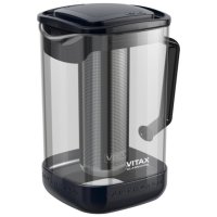 Чайник заварочный VITAX 4в1 Quattropot 1200мл термостекло, пластик, нерж.сталь