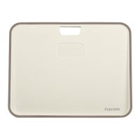 Доска разделочная ESPRADO Крема/Crema 34x28см прямоугольная двусторонняя пластик