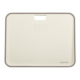 Доска разделочная ESPRADO Крема/Crema 34x28см прямоугольная двусторонняя пластик