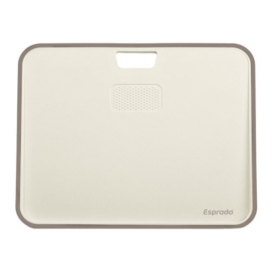 Доска разделочная ESPRADO Крема/Crema 34x28см прямоугольная двусторонняя пластик