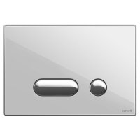 Клавиша смывная CERSANIT Intera для LINK PRO/VECTOR/LINK/HI-TEC стекло белый