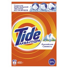 Порошок стиральный TIDE Альпийская свежесть 450г