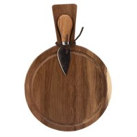 Доска сервировочная TODELIA Акация/Acacia 26х17,8х1,5см прямоугольная акация с ножом