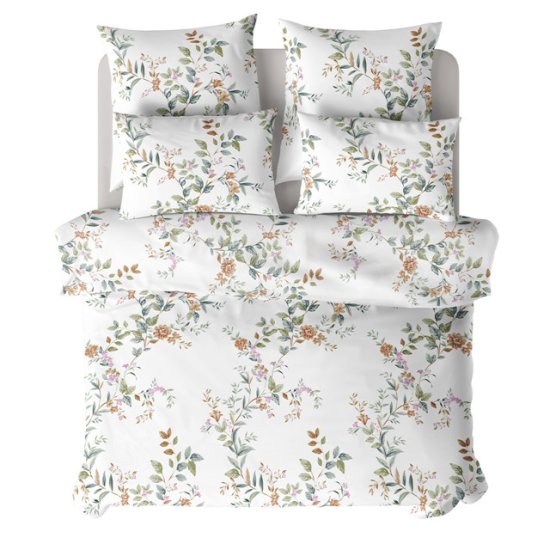 Постельное белье дуэт VEROSSA Амарилис/Amaryllis cатин 4 нав.50х70 и 70х70см, арт.929261