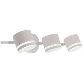 Спот SCHAFFNER Azione GX53 3x15Вт пластик мелалл белый