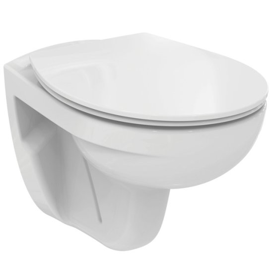 Унитаз подвесной IDEAL STANDARD Tirso безободковый дюропласт микролифт