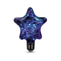 Лампа филаментная GAUSS 2Вт Е27 RGB LED звезда