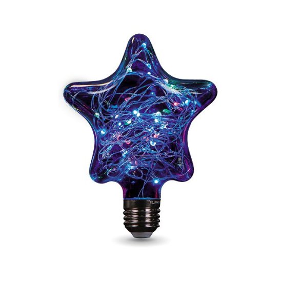 Лампа филаментная GAUSS 2Вт Е27 RGB LED звезда