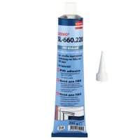 Клей-герметик диффузионный COSMO для ПВХ 200гр, арт.SL-660.220-BL