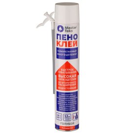 Клей-пена MASTERTEKS полиуретановый бытовой многоцелевой 750мл, арт.9413138