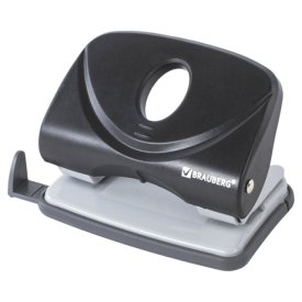 Дырокол BRAUBERG Original черный