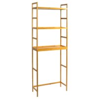 Стеллаж VITARTA Bamboo 170х63,5х26см бежевый