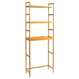 Стеллаж VITARTA Bamboo 170х63,5х26см бежевый