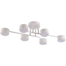 Люстра потолочная SCHAFFNER Spazio GX53 15Вт металл белый