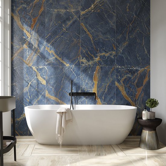 Керамогранит Axima Bari синий 1200х600х11 мм (2 шт.=1,44 кв.м)