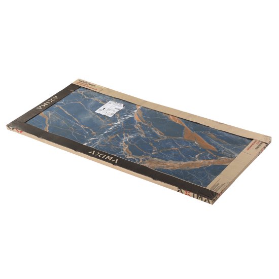 Керамогранит Axima Bari синий 1200х600х11 мм (2 шт.=1,44 кв.м)