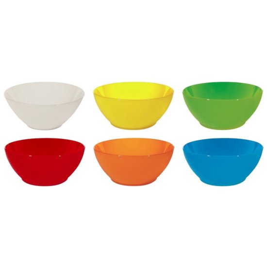 Салатник COSMOPLAST Морозко 14см 0,5л пластик асс-те