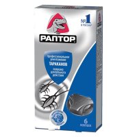 Ловушка от тараканов РАПТОР 6шт.