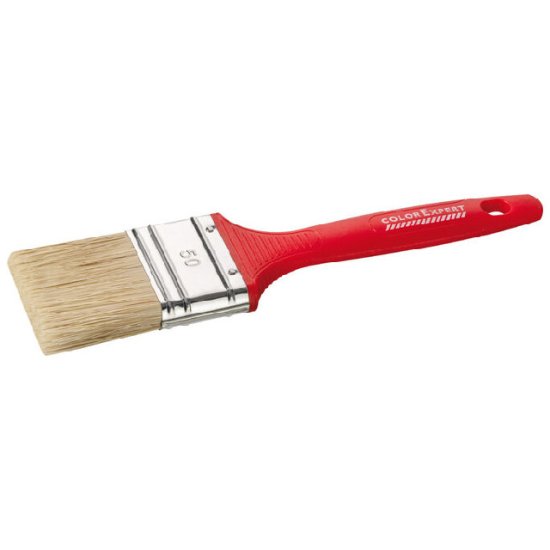 Кисть плоская COLOR EXPERT смеш.щетина 50мм толщ.6мм пласт. ручка, арт.812850