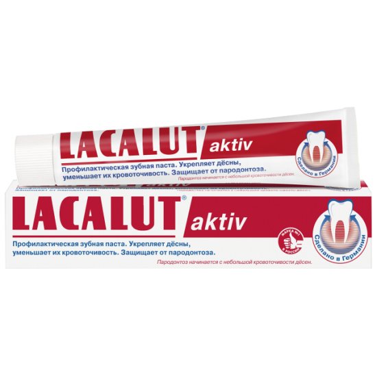 Паста зубная LACALUT Aktiv профилактическая 75мл