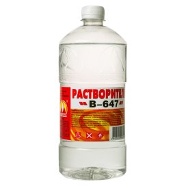 Растворитель 647 ВЕРШИНА 1л, арт.В-647 1,0л