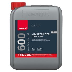Средство для удаления плесени NEOMID 600  5кг. концентрат 1:1,  арт. Н-600-5/к1:1
