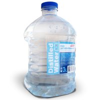 Вода дистиллированная, 3л