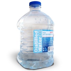 Вода дистиллированная, 3л