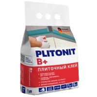 Клей плиточный PLITONIT PLITOMAX (B+) для крупноформ.плиты 5кг