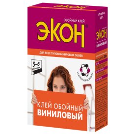 Клей обойный ЭКОН виниловый 200гр, арт.1312333