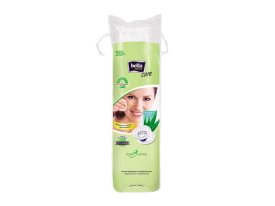 Диски ватные BELLA Care 100шт с экстрактом алоэ, круглые