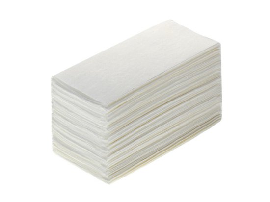 Полотенца листовые Стандарт 24х24см 1-слойные 250 листов 5шт/уп.