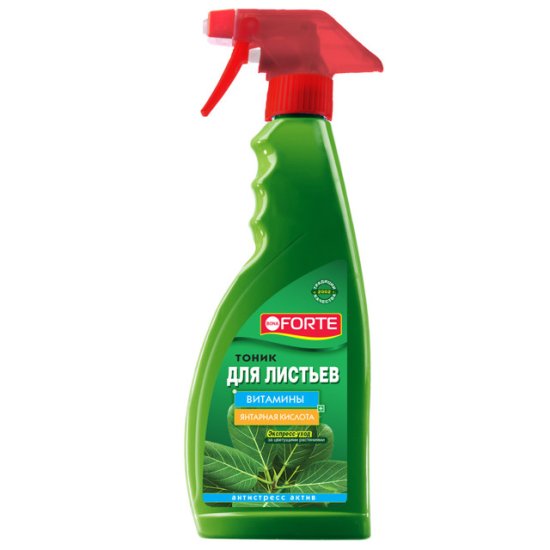 Стимулятор роста Bona Forte спрей-тоник для листьев 500мл