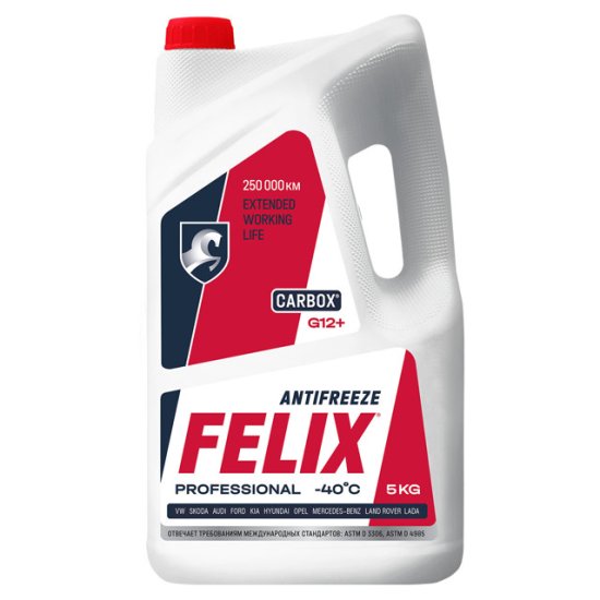 Антифриз FELIX Carbox красный 5кг