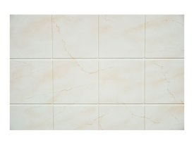 Панель декоративная ПВХ кафель Бежевый мрамор 485х960мм